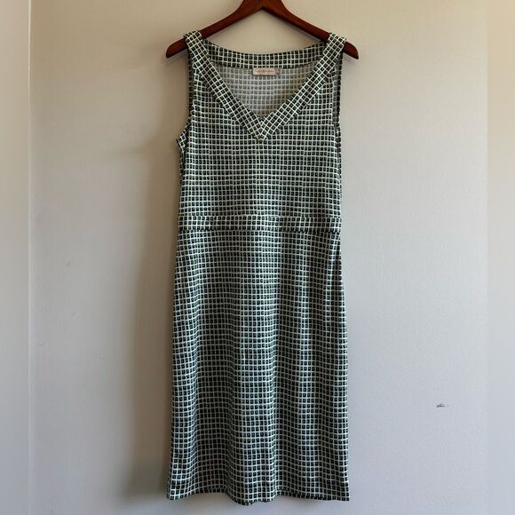 Tory Burch Dresses & Skirts - Tory Burch 100% Silk Green Blocks Dress Size Medium